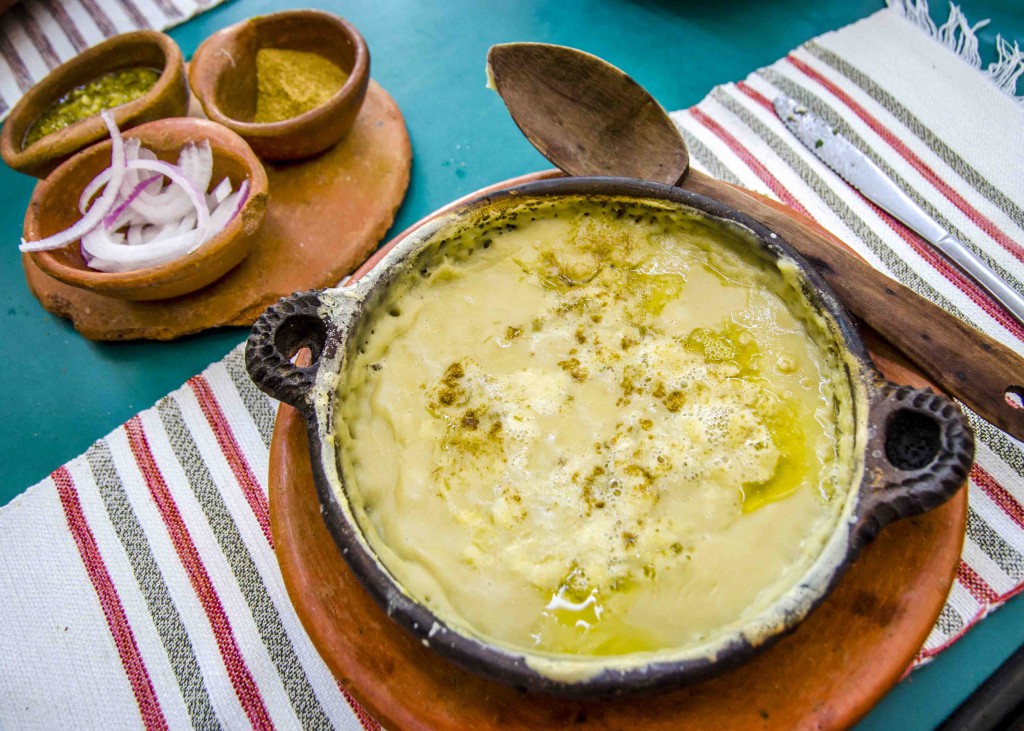 A type of beans' soup in Morocco, can be found in streets